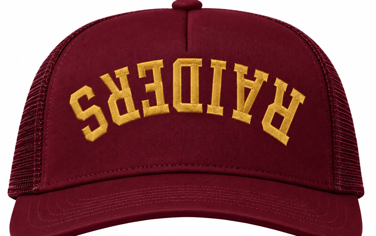 EPCHS Raiders maroon Richardson 5-panel hat with gold embroidered Raiders design