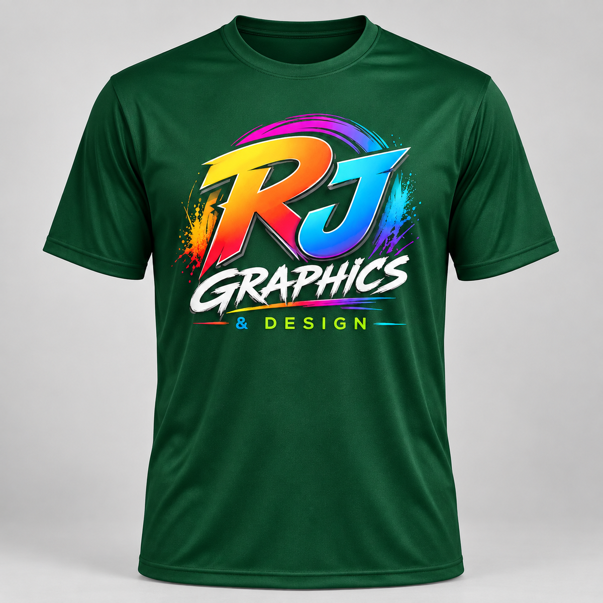 RJ Graphics branded A4 N3142 men's short sleeve cooling performance T-shirt mockup