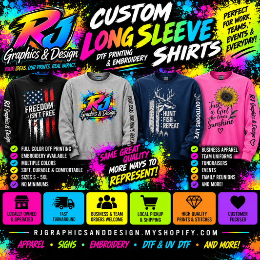 Custom Long Sleeve Shirt
