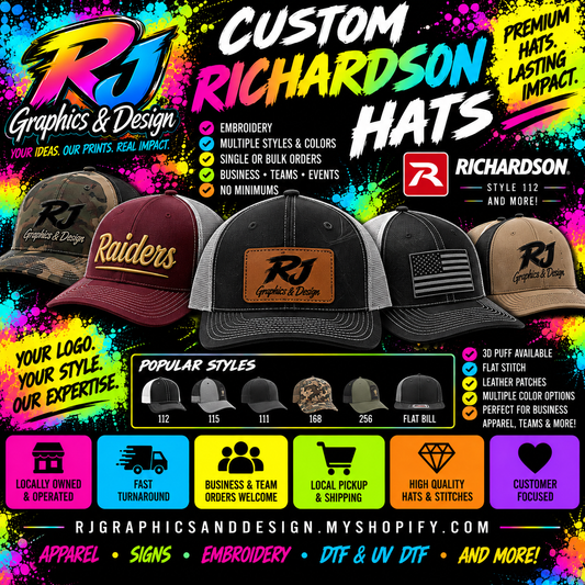 Custom Embroidered Richardson Hat