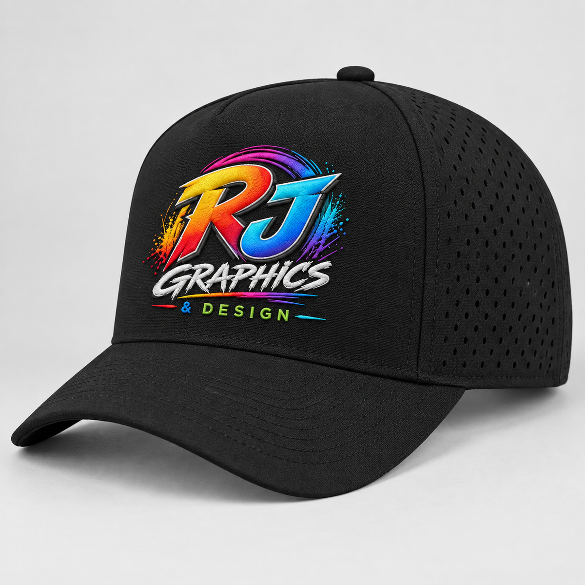RJ Graphics embroidered Foremost 6526 performance snapback hat